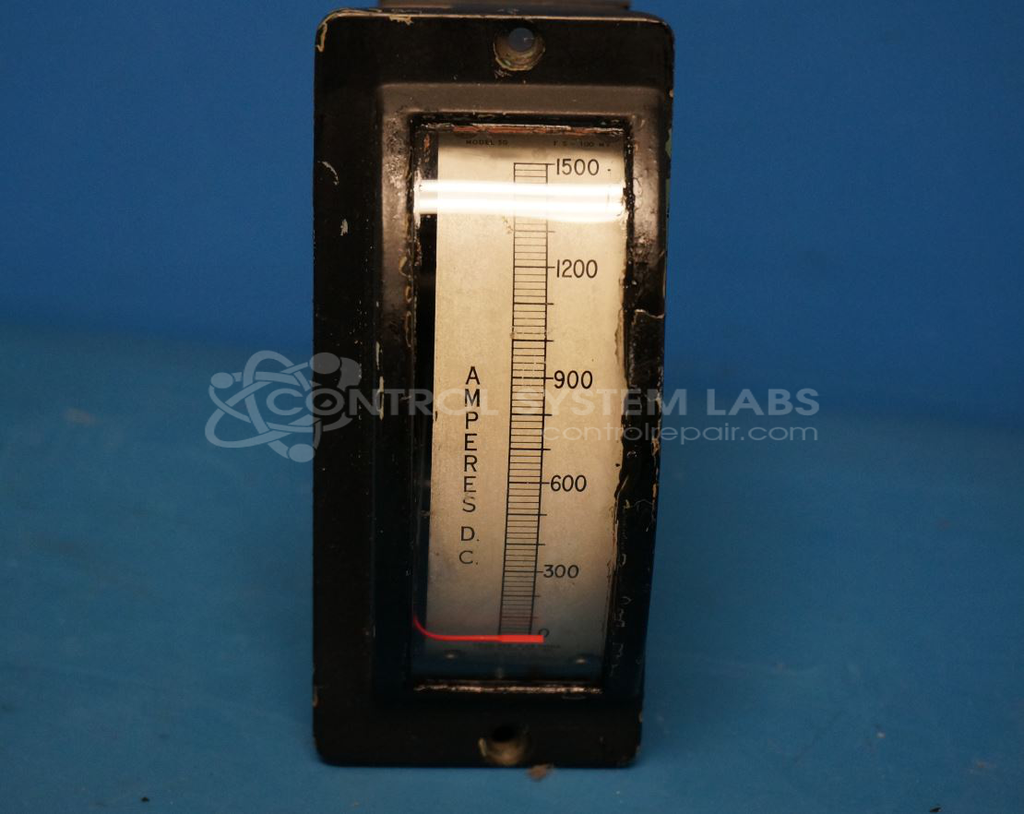Repair or Rebuilt Hickok Electrical 50 Amperes DC Meter 0-1500 Amp ...